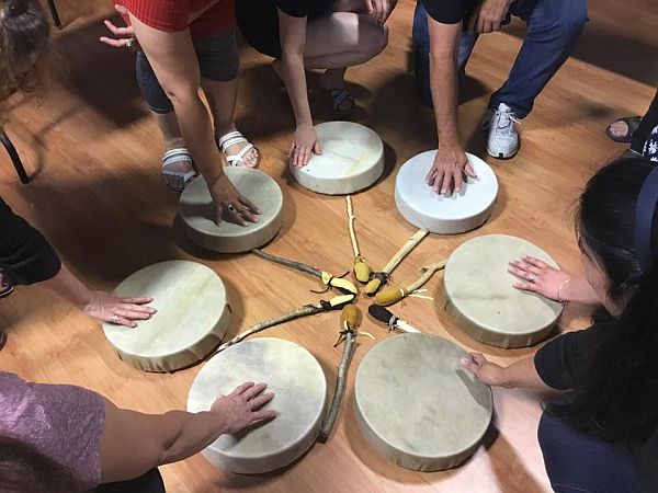 Circulo de tambor chamánico
